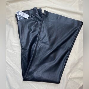 NWT! Express Black Faux Leather Pants